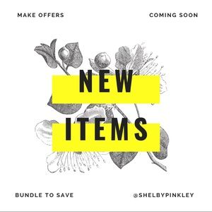 New Items Coming Soon